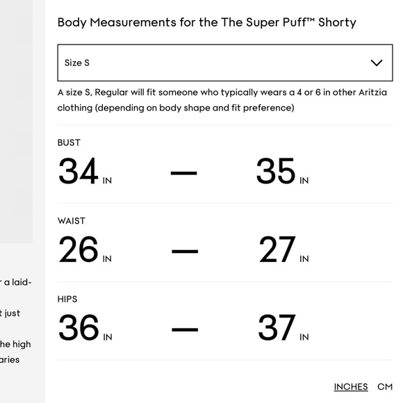 Aritzia Super Puff Shorty - SMALL - Picture 2 of 10